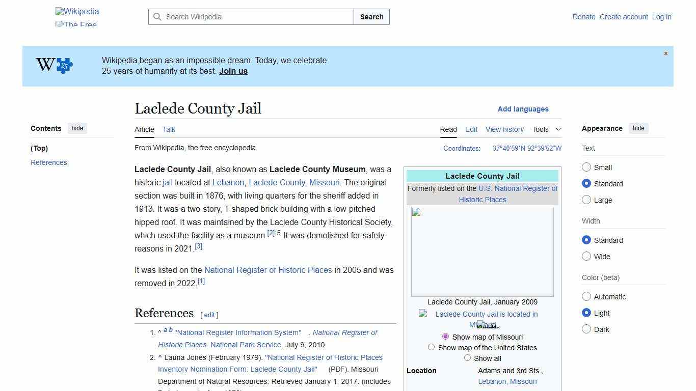 Laclede County Jail - Wikipedia